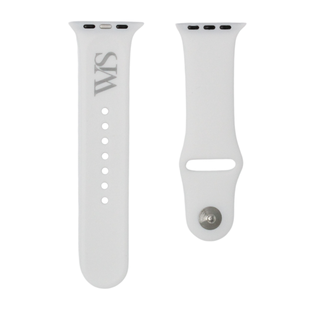 Correa de goma blanca para Apple Watch